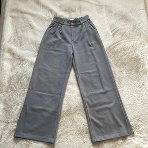Abercrombie & Fitch Tailored Wide Leg Pants